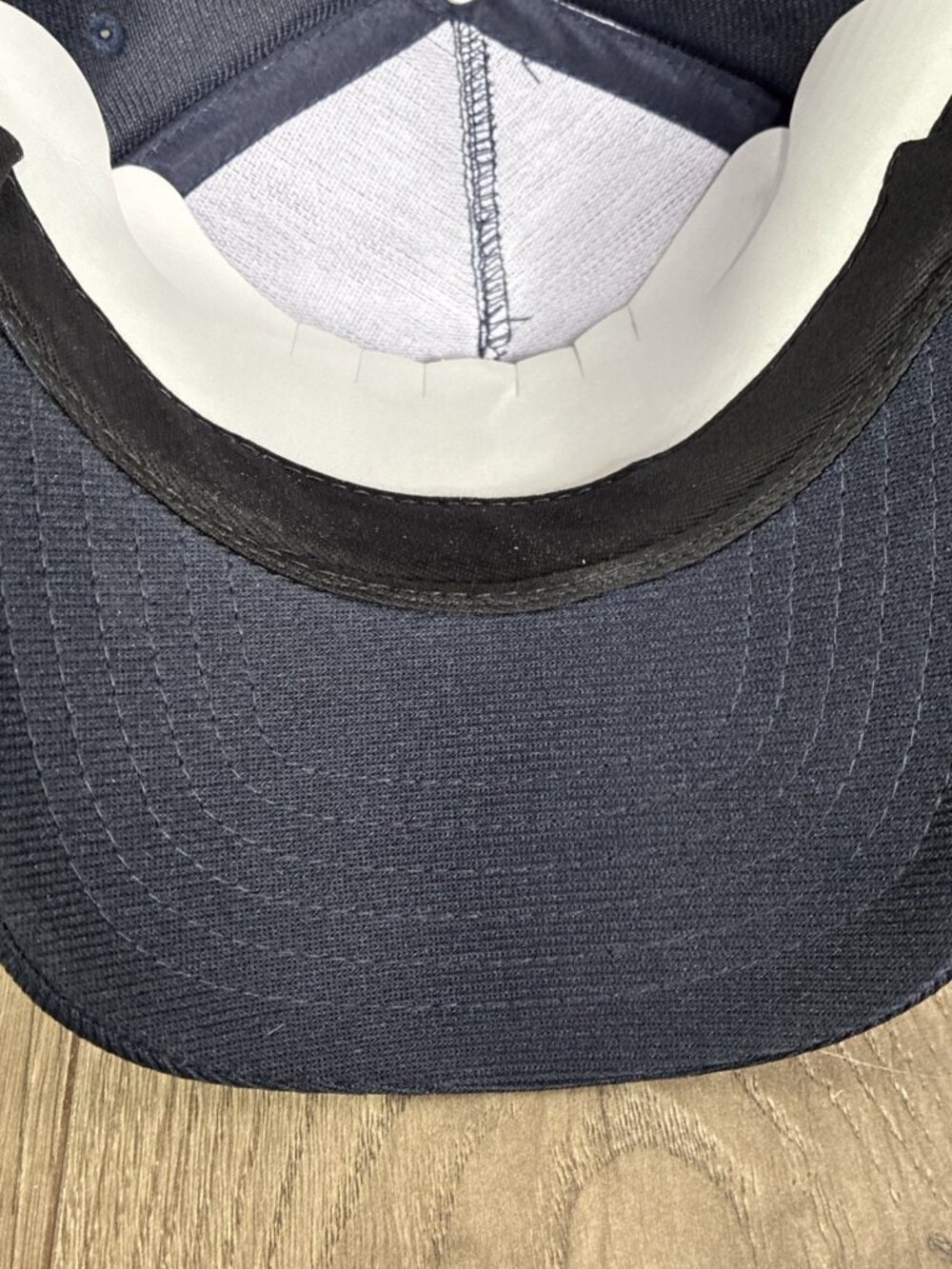 STRATEGIC AIR COMMAND HAT WITH SAC SHIELD - Blue BallCap Eagle Crest Made In USA - Picture 9 of 10